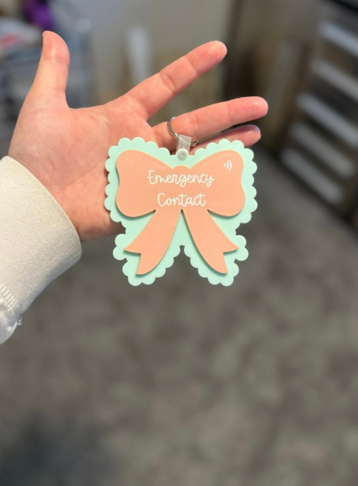 (BOUTIQUE) NFC Bow Tag