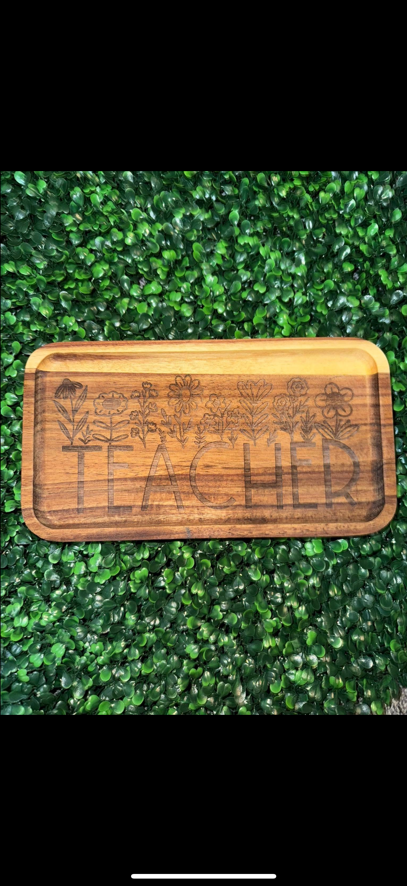Teacher tray