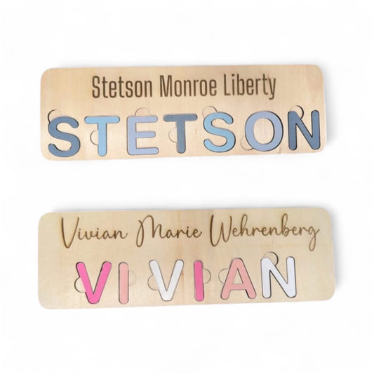 Name puzzle with full name