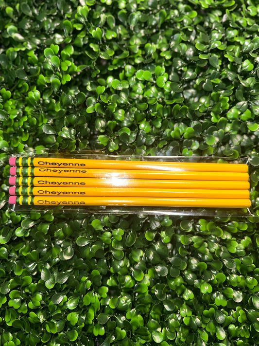 Personalized Ticonderoga #2 pencils