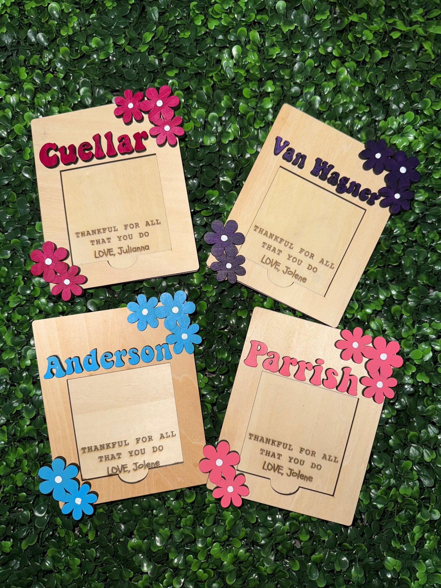 Post it note holder custom