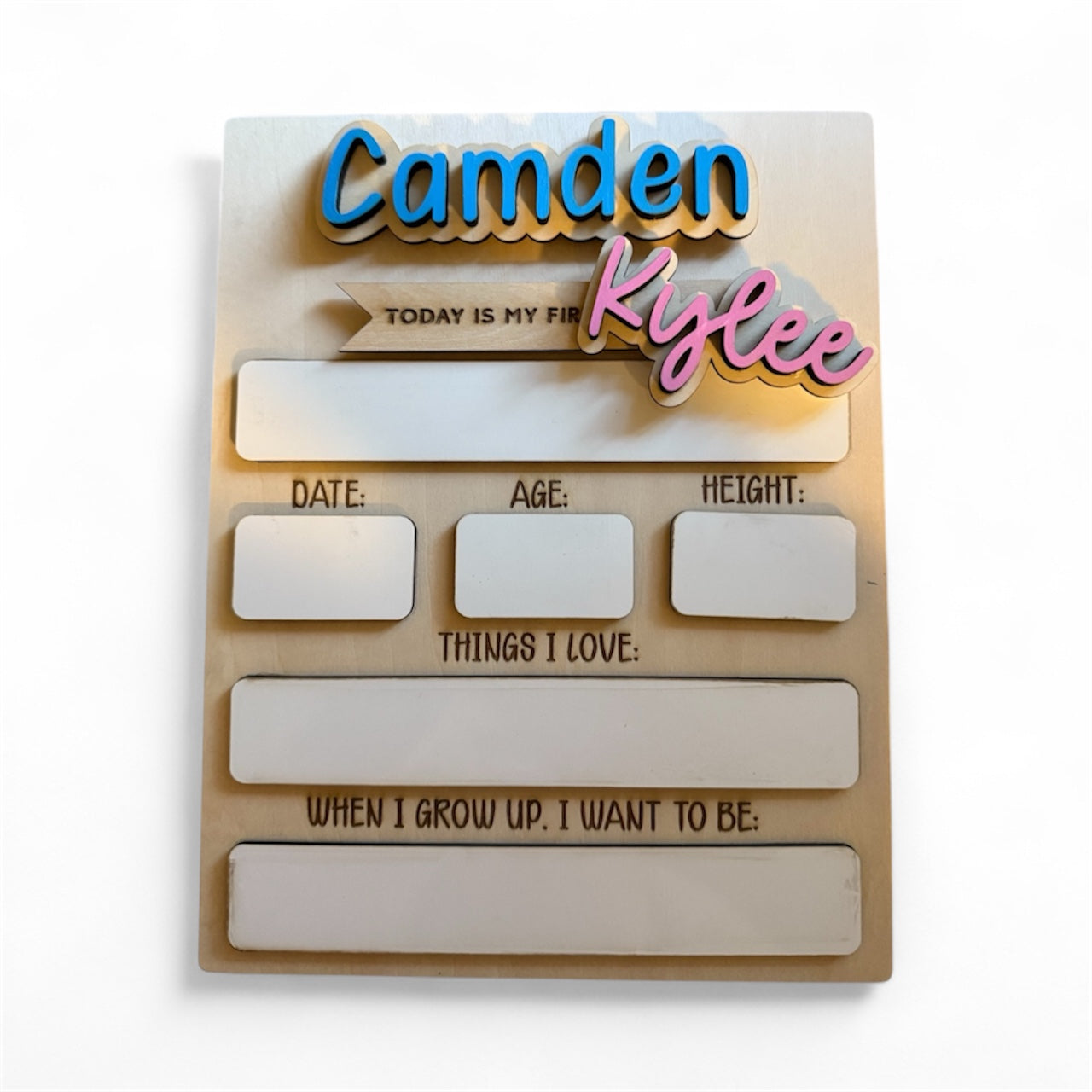 Back to school board