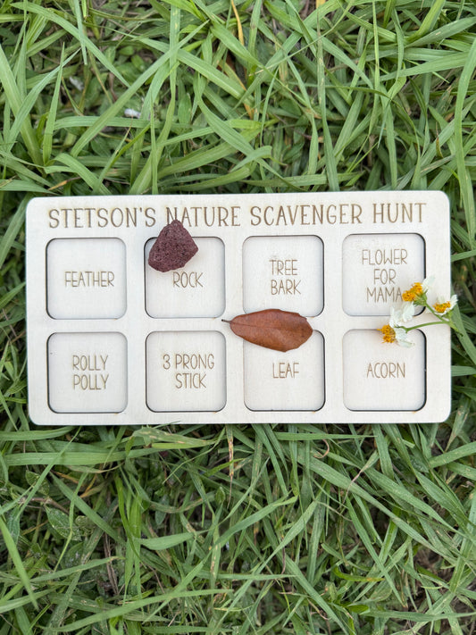 Nature scavenger hunt