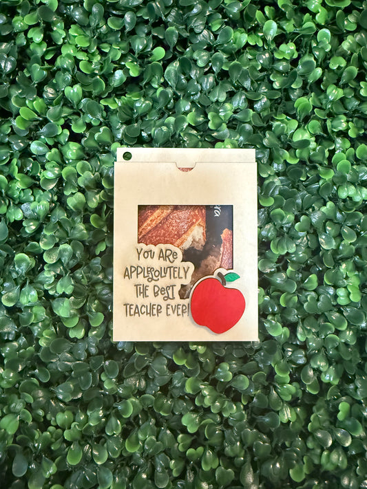Applesolutely gift card holder
