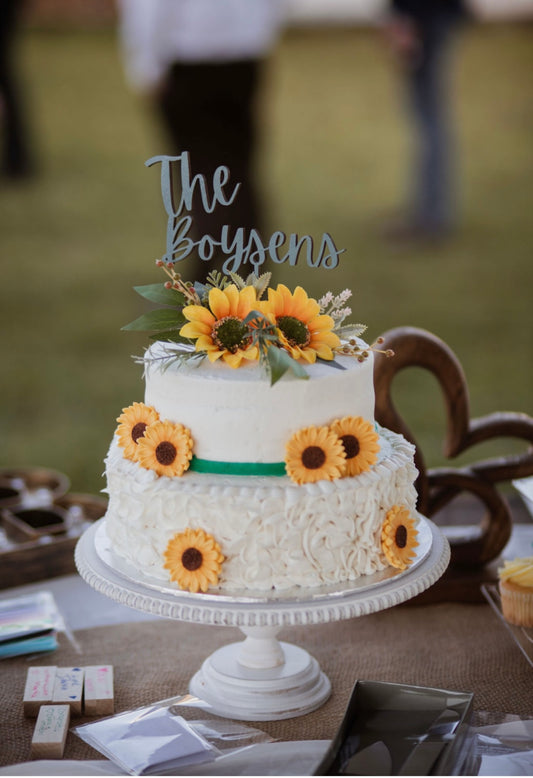 Cake toppers