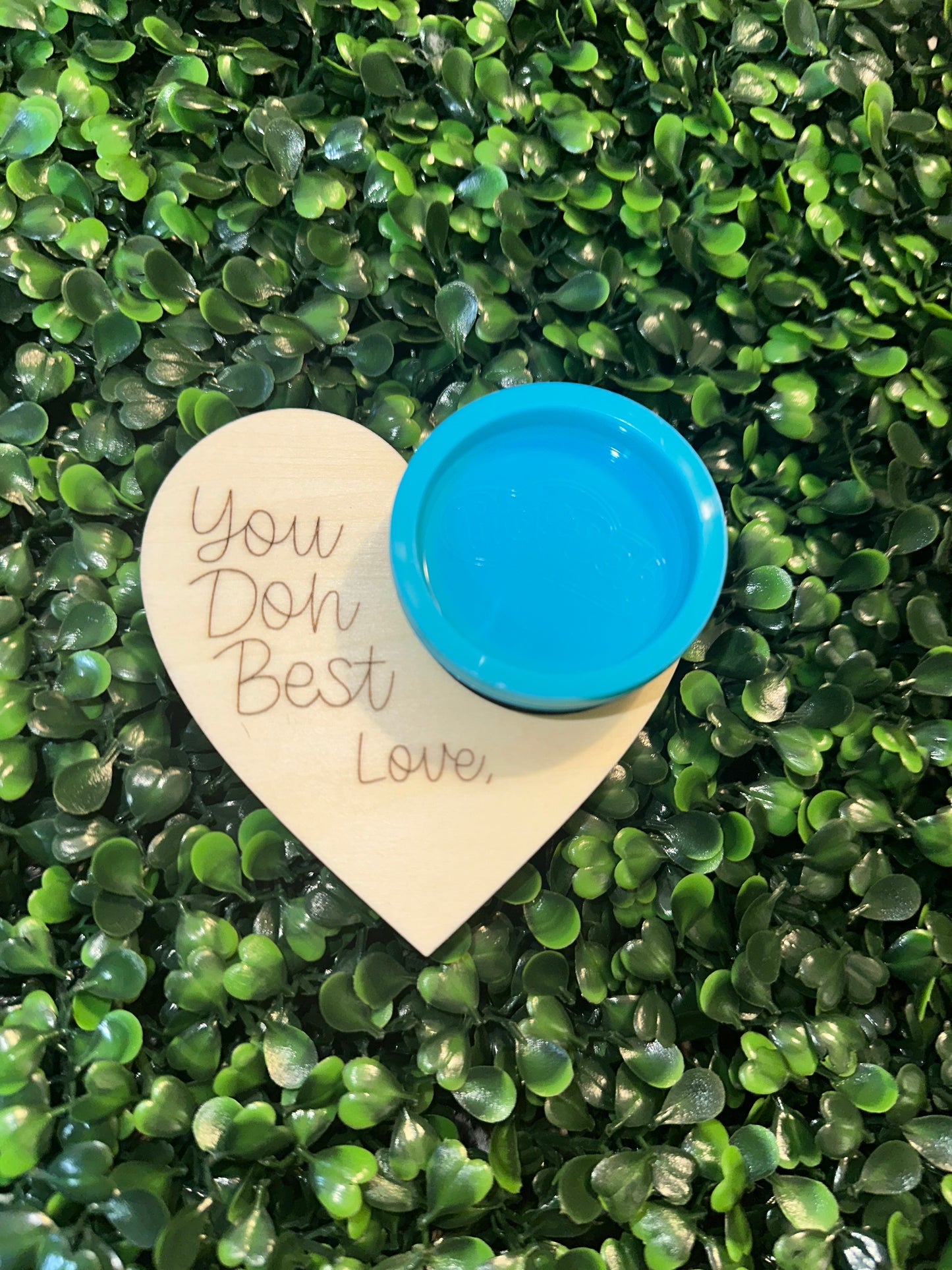 Valentines play doh