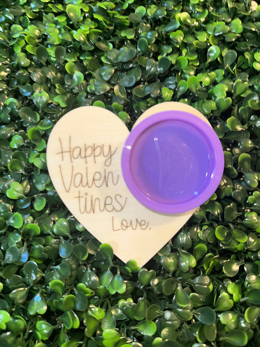 Valentines play doh