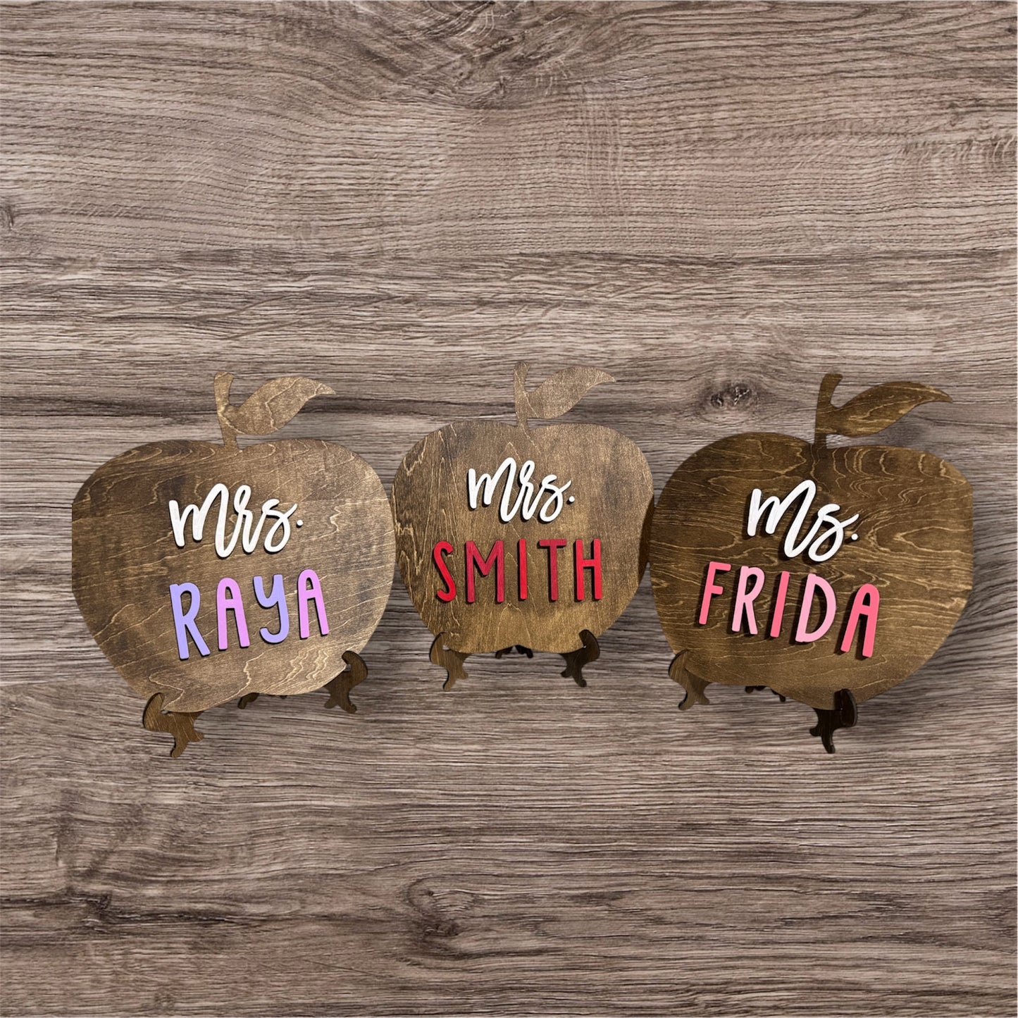 Teacher desk sign