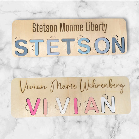 Name puzzle with full name