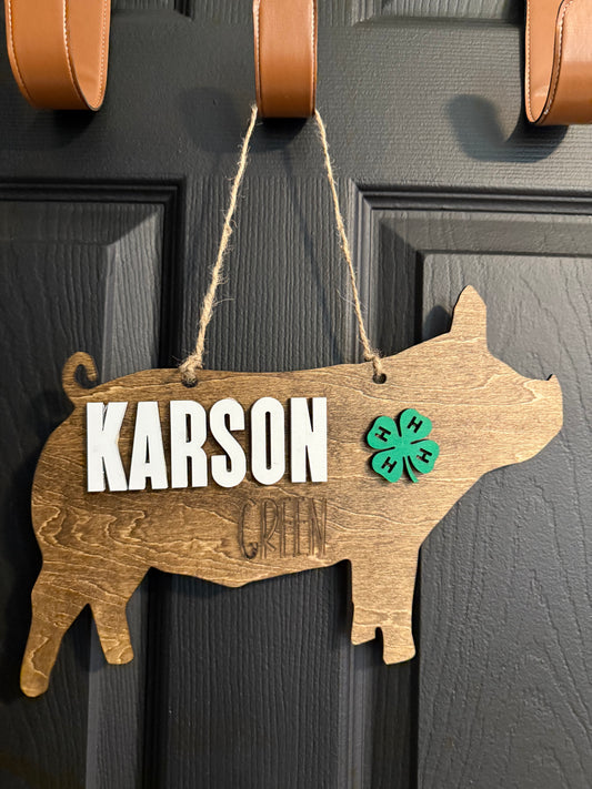 4H sign